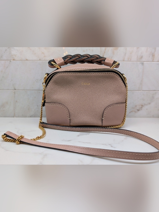 Chloe Handbags - Chloe Mini Daria Leather Crossbody